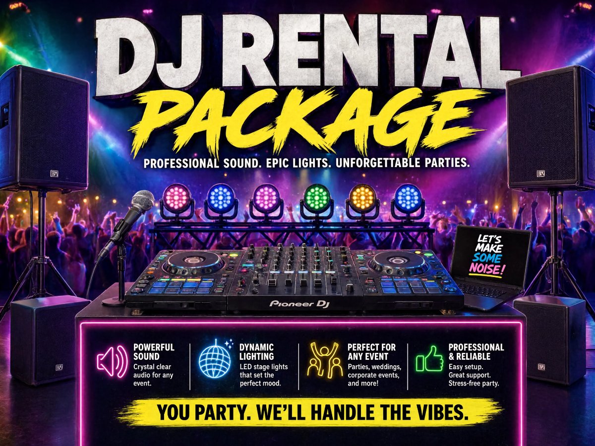 DJ Rental Package